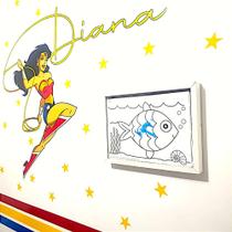 Quadro Moldura Expositor Guarda Desenhos Criança Infantil tamanho A4 Quadro Moldura Expositor Guarda Desenhos Criança Infantil tamanho A4