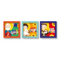 Quadro Moldura Viva São João - 3 Unidades - Cromus - Rizzo
