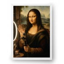 Quadro Mona Lisa Influencer 40x60cm