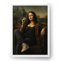 Quadro Mona Lisa no Rebelde 40x60cm Quadro Mona Lisa no Rebelde 40x60cm