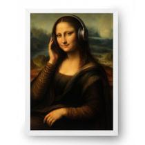Quadro Mona Lisa Playlist 21x30cm Quadro Mona Lisa Playlist 21x30cm