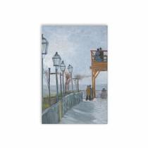 Quadro Montmartre Van Gogh Arte Canvas Vertical 40X60Cm Quadro Montmartre Van Gogh Arte Canvas Vertical 40X60Cm