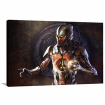 Quadro Mortal Kombat decorativo com Tela em Tecido Quadro Mortal Kombat decorativo com Tela em Tecido