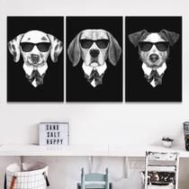 Quadro Mosaico 120x60 Pug Dalmata, Beagle, Jack Russell Quadro Mosaico 120x60 Pug Dalmata, Beagle, Jack Russell