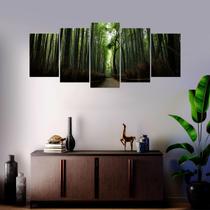 Quadro Mosaico Bambu Quadro Mosaico Bambu