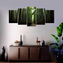 Quadro Mosaico Bambu