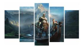 Quadro Mosaico Decoração Nerd Gamer 5 Peças Mdf Mod 11 Quadro Mosaico Decoração Nerd Gamer 5 Peças Mdf Mod 11