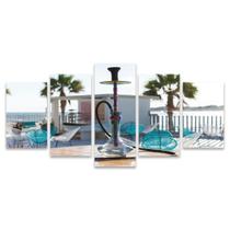 Quadro Mosaico Decorativo Colorido Holográfico Tropical Praia Quadro Mosaico Decorativo Colorido Holográfico Tropical Praia