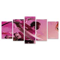 Quadro Mosaico Decorativo Eren Yeager Attack On Titan Fundo Rosa Quadro Mosaico Decorativo Eren Yeager Attack On Titan Fundo Rosa