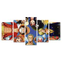 Quadro Mosaico Decorativo One Piece Personagens Anime Mangá