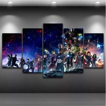 Quadro Mosaico Guerra Infinita 5 Peças 1,20x0,70cm GI 03