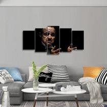 Quadro Mosaico Poderoso Chefão Filme Para Quarto Sala