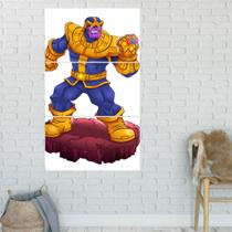 Quadro Mosaico Thanos 3 Peças Para Decoração de Ambientes