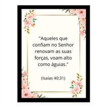 Quadro Motivacional"Aqueles que confiam no senhor." Quadro Motivacional"Aqueles que confiam no senhor."