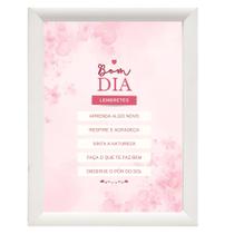 Quadro Motivacional"Bom dia lembretes-Aprenda algo novo."