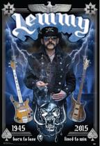 Quadro Motorhead Lemmy R.i.p 1945 / 2015 Moldura 42x29cm Quadro Motorhead Lemmy R.i.p 1945 / 2015 Moldura 42x29cm
