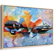 Quadro Mulher Deitada Abstrata