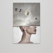Quadro Mulher Luar