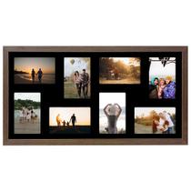 Quadro Multifotos 8 Fotos 10x15 Porta Retrato de Parede 30x60