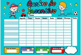 Quadro Mural De Comportamento Infantil - Regras Incentivo Quadro Mural De Comportamento Infantil - Regras Incentivo