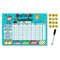 Quadro Mural De Comportamento Infantil - Regras Incentivo Quadro Mural De Comportamento Infantil - Regras Incentivo