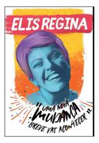 Quadro Musica Elis Regina Mpb Arte Moldura 42x29cm Quadro Musica Elis Regina Mpb Arte Moldura 42x29cm