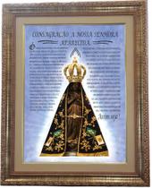 Quadro N. Sra. Aparecida Consagração, Mod. 01, 53x43 Angelus