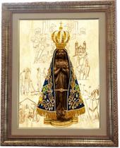 Quadro N. Sra. Aparecida, Mod. 05, Tam. 53x43cm Angelus
