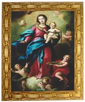 Quadro N. Sra. Da Consolação, Mod. 01, Tam. 30x25cm. Angelus