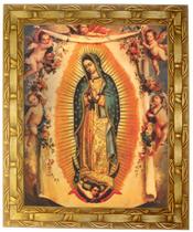 Quadro N. Sra. De Guadalupe, Mod. 01, Tam. 30x25cm. Angelus