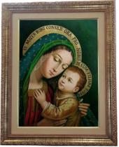 Quadro N. Sra. Do Bom Conselho, Mod. 01, 53x43cm. Angelus Quadro N. Sra. Do Bom Conselho, Mod. 01, 53x43cm. Angelus