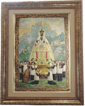 Quadro N. Sra. Do Monte Serrat, Mod. 04, Med. 53x43 Angelus Quadro N. Sra. Do Monte Serrat, Mod. 04, Med. 53x43 Angelus