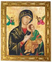 Quadro N. Sra. Do Perpétuo. Socorro, Mod.01,30x25cm. Angelus