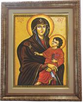 Quadro N. Sra. Ícone Jornada Mundial, M. 05,53x43cm. Angelus