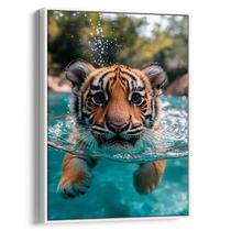 Quadro Nado do Pequeno Tigre