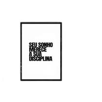 Quadro Não É Tarde Ainda Dá Tempo 33X24Cm