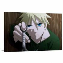 Quadro Naruto Uzumaki decorativo com Tela em Tecido