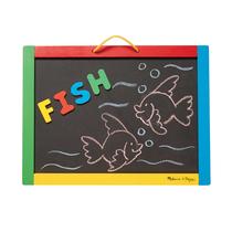 Quadro-negro magnético e quadro apagável a seco Melissa & Doug