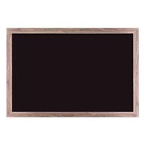Quadro Negro Magnético U Brands, 61 cm x 91 cm, Moldura Rústica de Madeira, Superfície Fosca Premium Quadro Negro Magnético U Brands, 61 cm x 91 cm, Moldura Rústica de Madeira, Superfície Fosca Premium