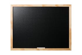 Quadro-negro MasterVision com moldura em madeira de pinho 60x90cm