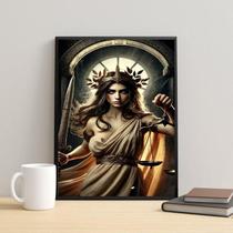 Quadro Nêmesis - Deusa Da Vingança 24X18Cm - Com Vidro Quadro Nêmesis - Deusa Da Vingança 24X18Cm - Com Vidro