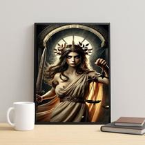 Quadro Nêmesis - Deusa da Vingança 33x24cm Quadro Nêmesis - Deusa da Vingança 33x24cm
