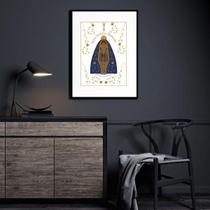 Quadro Nossa Senhora Aparecida - 60X48Cm