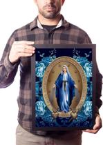 Quadro Nossa Senhora Da Medalha Milagrosa Decoração Sala