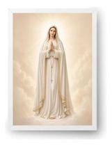 Quadro Nossa Senhora De Fátima Moderna Minimalista 15x21cm Quadro Nossa Senhora De Fátima Moderna Minimalista 15x21cm