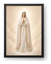 Quadro Nossa Senhora De Fátima Moderna Minimalista 40x60cm