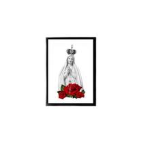 Quadro Nossa Senhora Imaculada Conceição 45X34Cm - Com Vidro