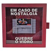 Quadro Nostalgia Cartucho Snes Killer Instinct Quebre Vidro