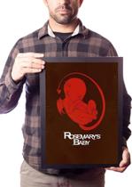 Quadro O Bebê De Rosemary Arte Filme Terror Decoração Quadro O Bebê De Rosemary Arte Filme Terror Decoração