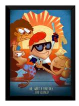 Quadro O Laboratório De Dexter Arte Poster Moldurado Quadro O Laboratório De Dexter Arte Poster Moldurado
